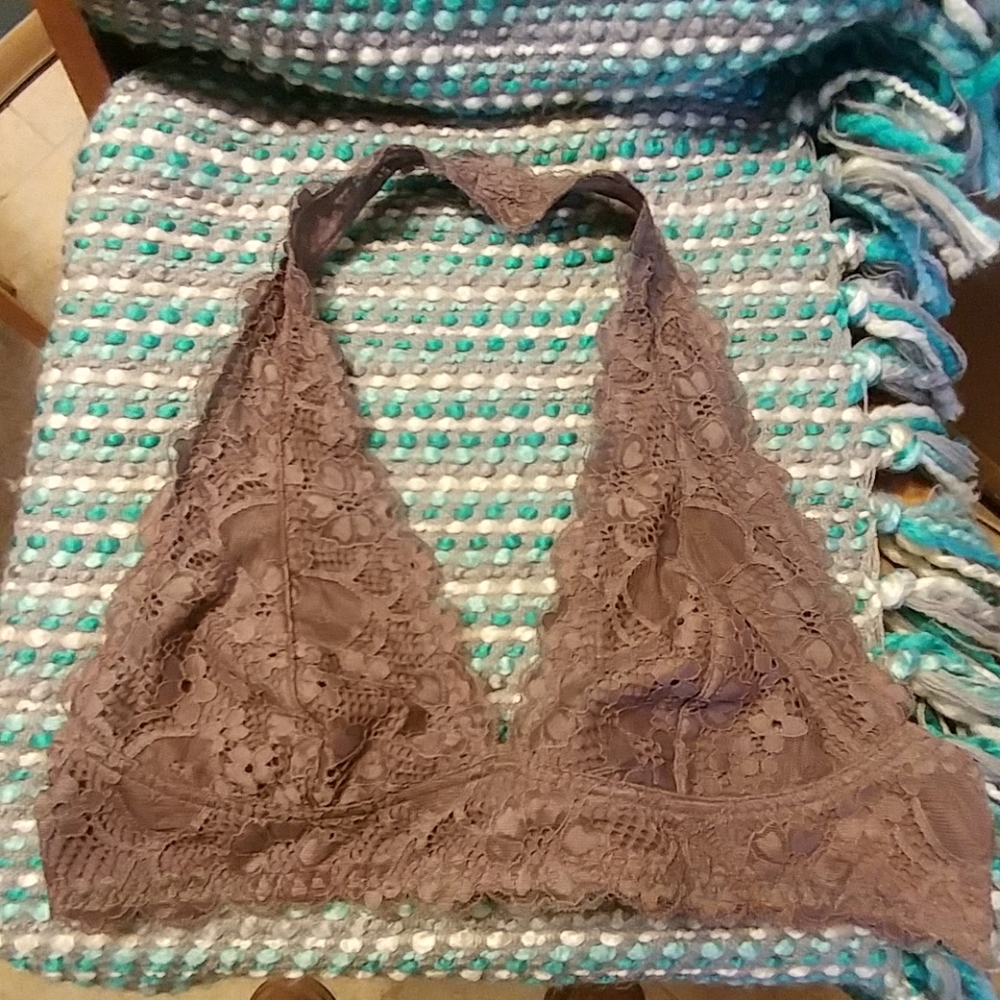 Free People galloon lace bra